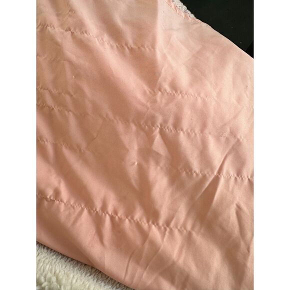 Adelyn Rae Blush Pink Floral Puff Sleeve Mini Baby Doll Tea Dress size Small - Picture 9 of 13